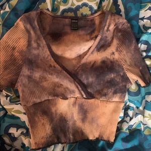 Tie dye crop top